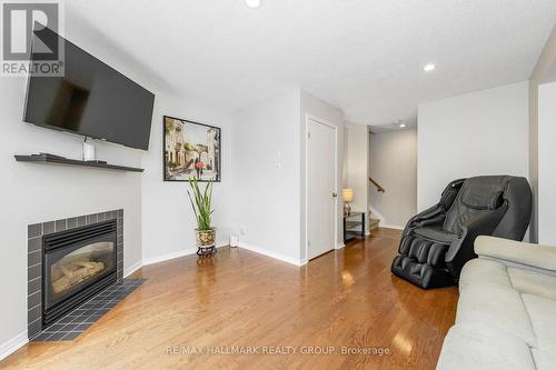 Cozy gas fireplace - 15 Provender Avenue, Ottawa, ON 