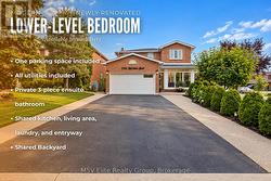 LOWER - 46 TRALEE STREET Brampton, ON L6Z 2Z4