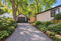 Driveway and Detached Garage - 
