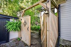 Gate to Driveway and Garage - 