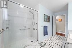 Main floor bathroom, walk-in shower - 