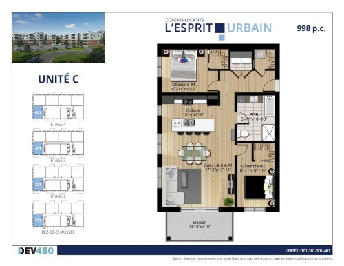 403-65 Av. Vézina , Saint-Esprit, QC J0K 2L0 4
