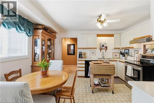 Kitchen featuring white cabinetry - 89 Brigade Drive, Hamilton, ON 