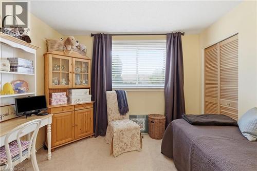 Bedroom with large window - 89 Brigade Drive, Hamilton, ON 
