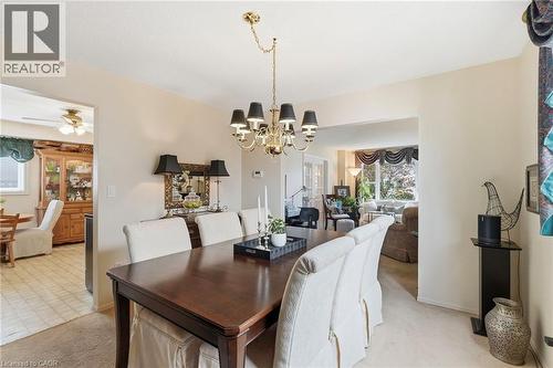 Dining room off kitchen - 89 Brigade Drive, Hamilton, ON 