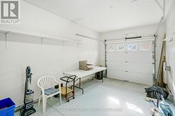 Finished garage with insulated door - 