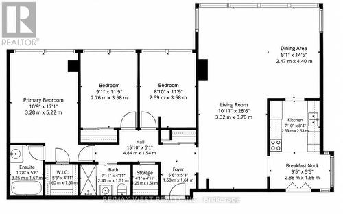 FLOOR PLANS - 2702 - 80 Antibes Drive, Toronto, ON 