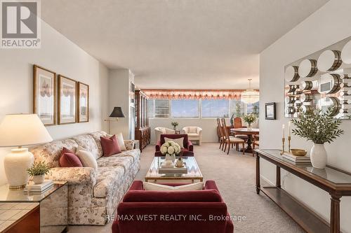 LIVING ROOM + DINING ROOM - 2702 - 80 Antibes Drive, Toronto, ON 
