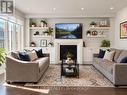 Virtually Staged Living Room - 33 Mondial Crescent, East Gwillimbury, ON 