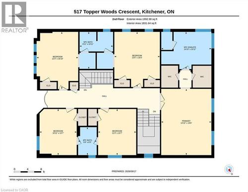 Floor plan - 517 Topper Woods Crescent, Kitchener, ON 