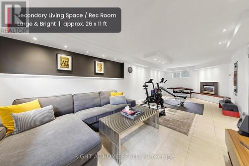 Large Rec Room / Living Room (basement) - 159 Meaford Drive, Waterloo, ON 