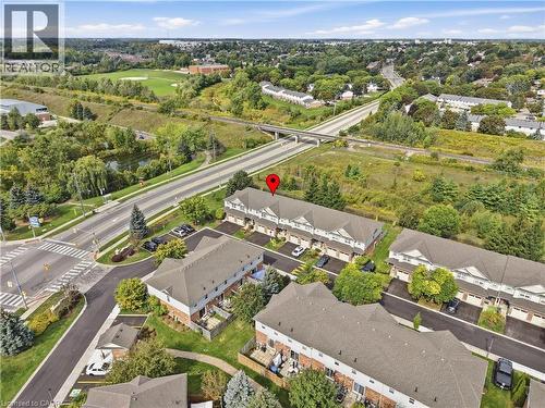 Townhome community with private driveways and attached garages - 30 S Imperial Road Unit# 3, Guelph, ON 