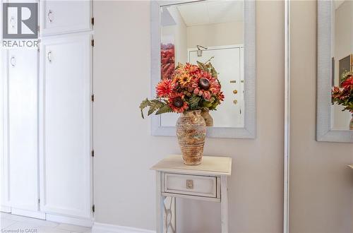 Built-in cabinetry with white panel doors and polished hardware - 71 Vanier Drive Unit# 310, Kitchener, ON 