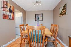 Wood-finish flooring with neutral wall tones - 