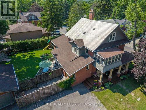 Home aerial - 126 Temperance Street, Aurora, ON 