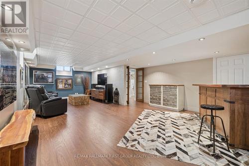 Lower Level Recreation Entertainment Bar Area - 33 Deerfield Drive, Hamilton Township, ON 