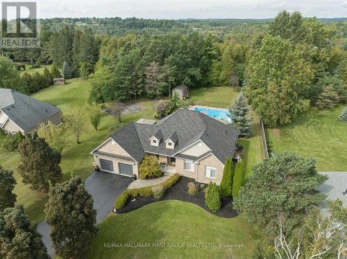 Aerial View - 33 Deerfield Drive, Hamilton Township, ON 