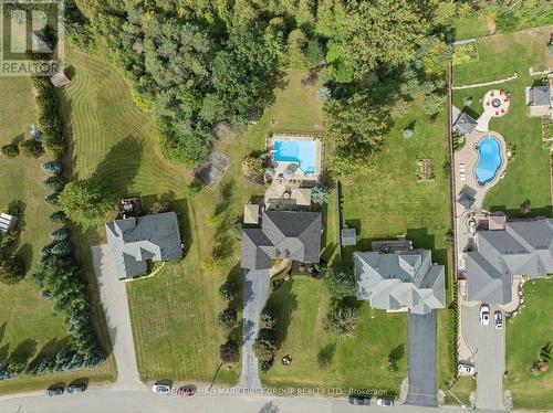 Aerial Property Views - 33 Deerfield Drive, Hamilton Township, ON 
