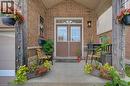 Front entry featuring double doors with glass and tile flooring - 78 Stuckey Avenue, Baden, ON 