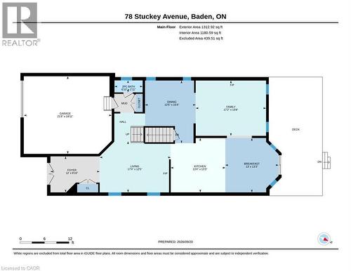Floor plan - 78 Stuckey Avenue, Baden, ON 