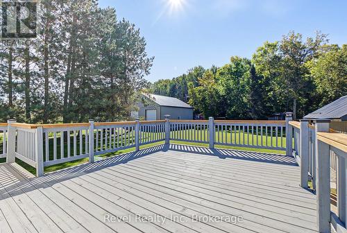 Back Deck - 30 Maple Street, West Nipissing (Field), ON 