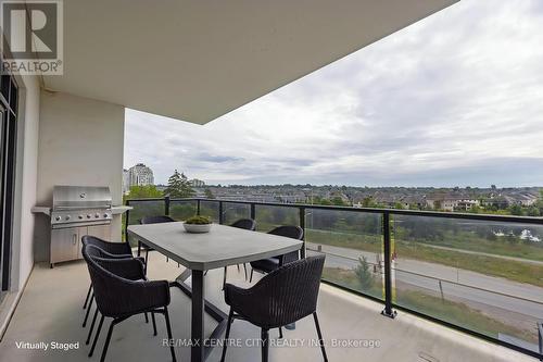 Virtually staged balcony - 414 - 480 Callaway Road, London North (North R), ON 