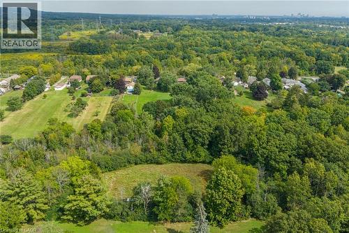 Expansive green landscape with dense tree coverage - 1412 Old York Road, Burlington, ON 