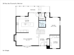 Plan (croquis) - 