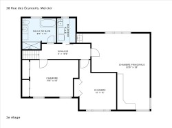 Plan (croquis) - 