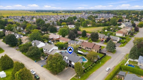 Photo aérienne - 38 Rue Des Écureuils, Mercier, QC 
