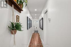 2nd level hallway w pot lights above! - 