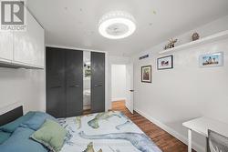 Double door custom closet space. - 