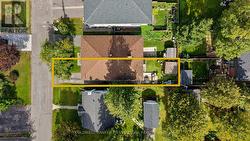 Lot lines for 849 Maplewood Ave - 
