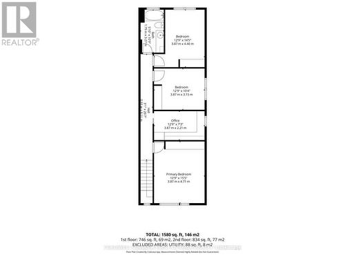 2nd Level- Floor Plan - 849 Maplewood Avenue, Ottawa, ON 