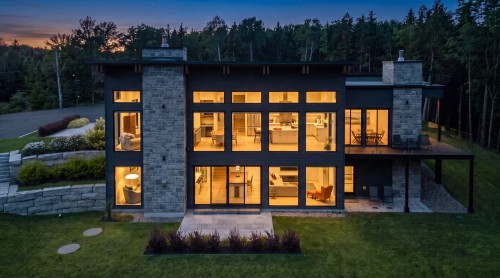 Face arrière - 2551Z Ch. De L'Étang, Sainte-Adèle, QC 