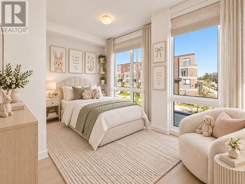 Virtually Staged Bedroom #1 - 1 - 70 Green Gardens Boulevard, Toronto, ON 