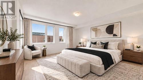 Virtually Staged Primary Bedroom - 1 - 70 Green Gardens Boulevard, Toronto, ON 