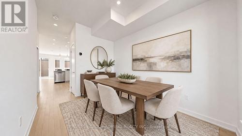 Virtually Staged Dining Room - 1 - 70 Green Gardens Boulevard, Toronto, ON 