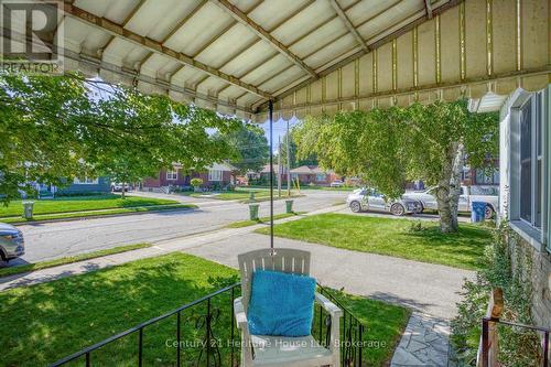 Road view from the covered front porch - 91 Merion Street, Guelph (Junction/Onward Willow), ON 