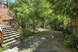 Walk down from Deck to Mature Yard - 
