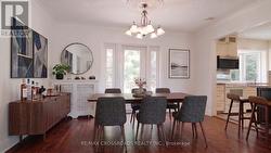 Spacious Dining Room with Walk-Out to Rear Deck - 