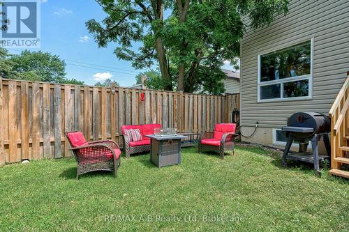 back yard - 280 Railway Avenue, Stratford, ON 