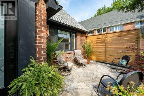 Front Exterior/Patio - 110 Lakeside Avenue, Toronto, ON 