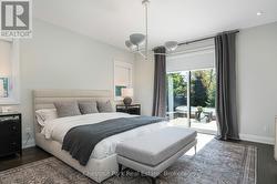 Main floor primary bedroom with walk-in closet - 