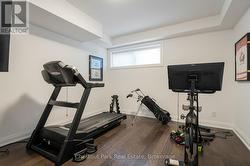 Exercise room in the basement - 