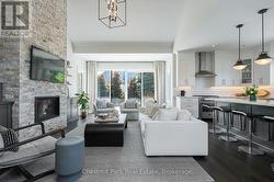 Walk into the open floor plan great room - 