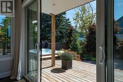 Walk out from the great room to spacious deck - 