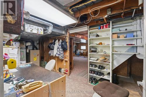 Basement Office / Utility Room - 84 Rita Avenue, Ottawa, ON 