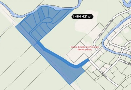 Plan (croquis) - Rue Jean-Marc, Sainte-Émélie-De-L'Énergie, QC 