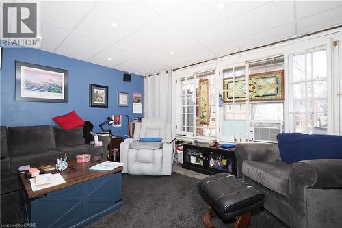 Recessed lighting, drop ceiling, and multiple windows - 707 E King Street E, Cambridge, ON 